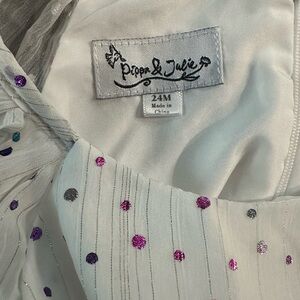 Pippa & Julie 24M polka a dot dress